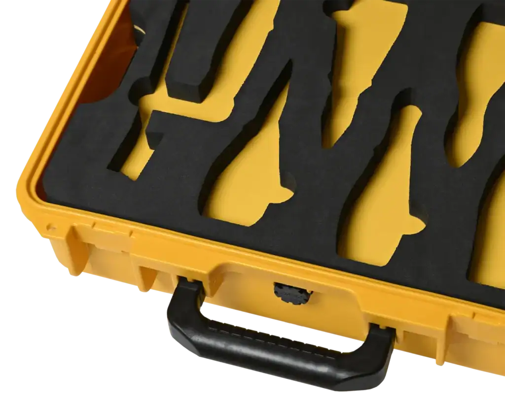 Yellow kit with empty insert